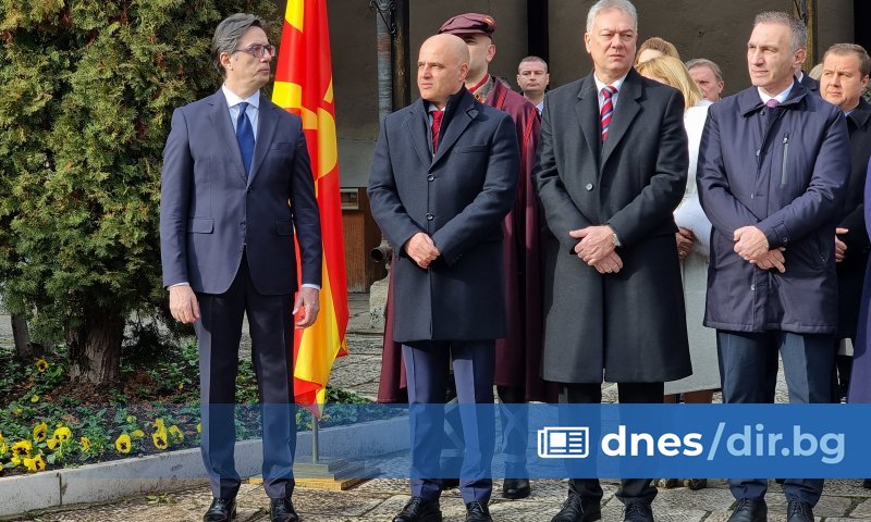 Официалната делегация на Република Северна Македония положи цветя на гроба