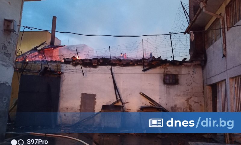 Пожар избухна в котелното помещение на Пловдивския затвор, съобщиха от