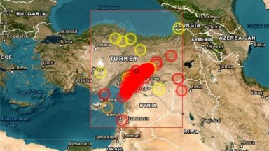 Ново земетресение с магнитуд 7,7 в Южна Турция