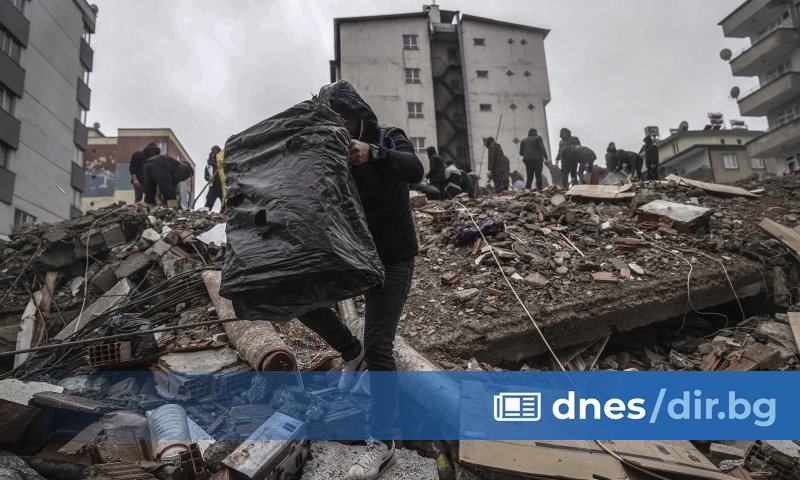 Земетресение с магнитуд 7,8 разлюля в 4.17 часа вчера Турция