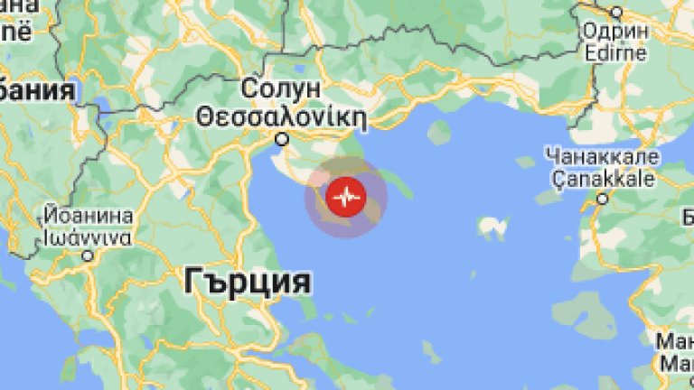 Земетресение разлюля и Халкидики