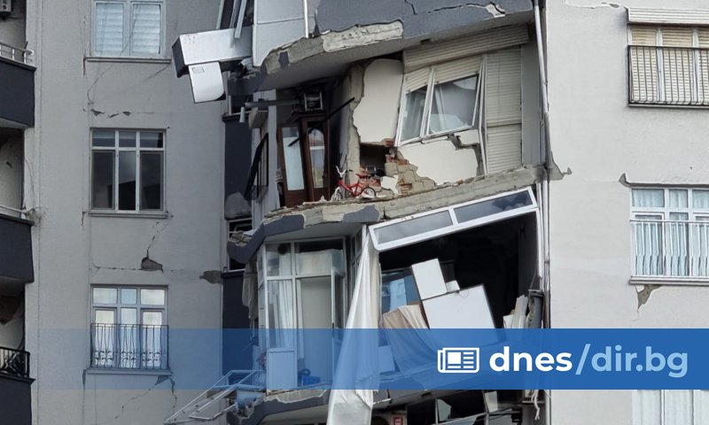 Ново земетресение с магнитуд 5,3 е било регистрирано днес в