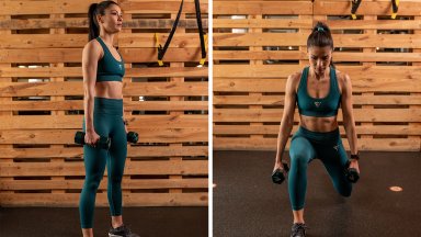 За спортистът дневната физическа активност в зала или в пригодена