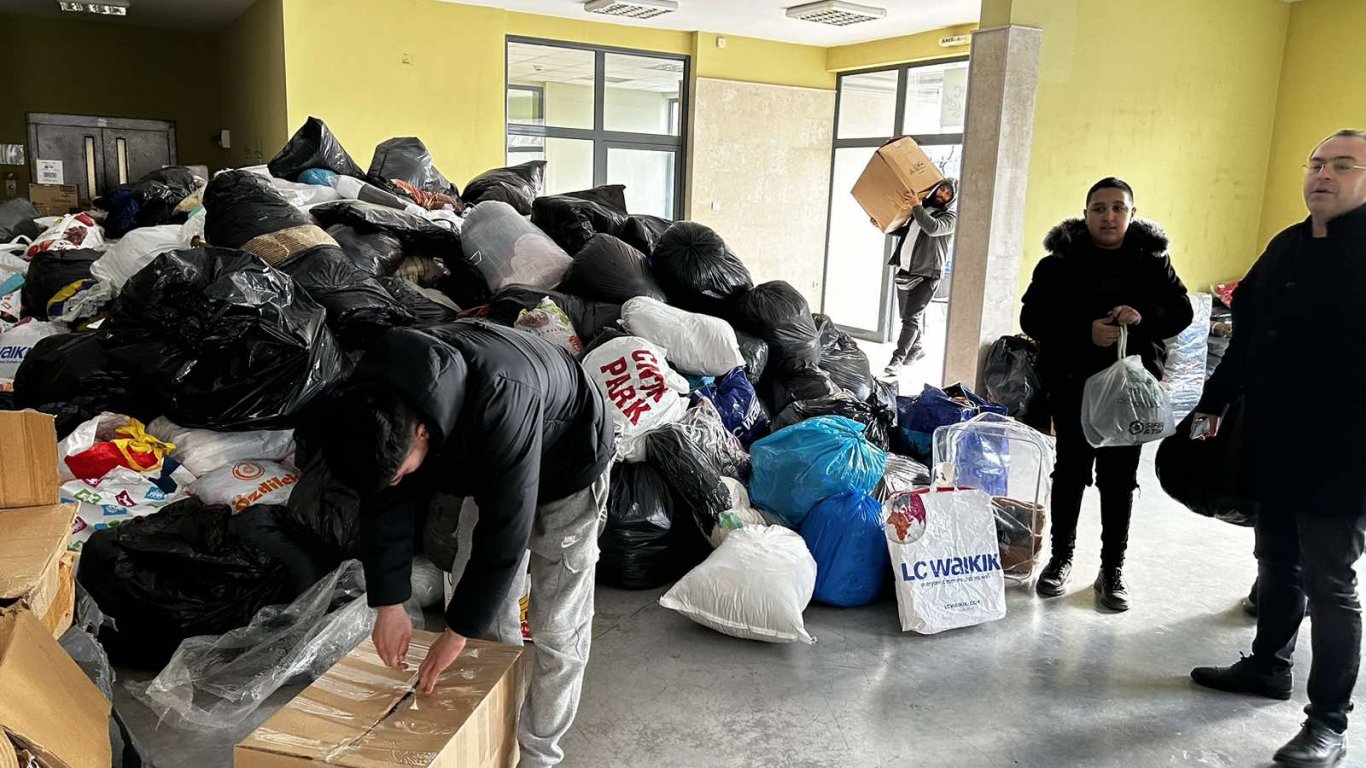 Хасково приема помощи за пострадалите в Турция от цяла България