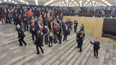 Бившият лидер на БСП Сергей Станишев който бе сред социалистите