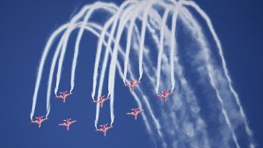 Най мащабното въздушно шоу в Азия Aero India 2023 беше