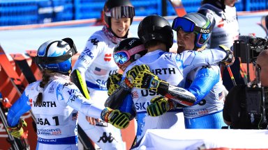 En tjuvstart brakte en spektakulær verdenstittel på ski til USA