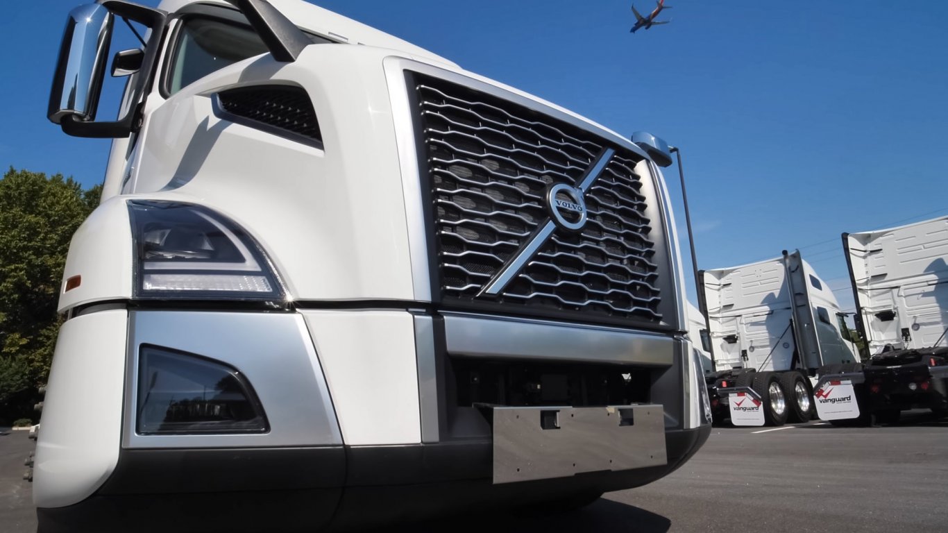 Камионите на Volvo с исторически резултат