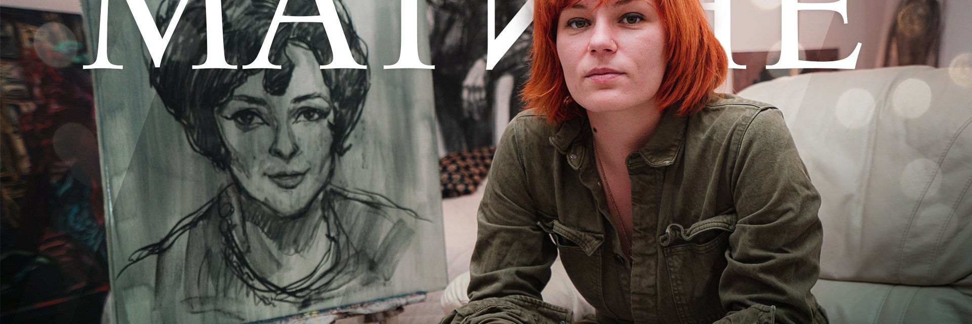 Художничката Силвия Богоева с изложба с портрети на Анахид Тачева: Била е жена на място! 