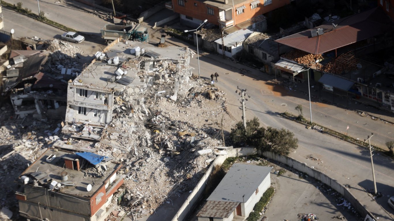 Опустошителните земетресения в Турция са нанесли щети за над 105 млрд. долара