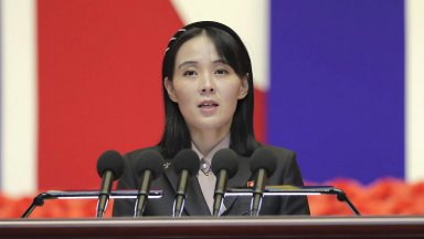 Ким Йо чен заяви че серия от военни учения проведени