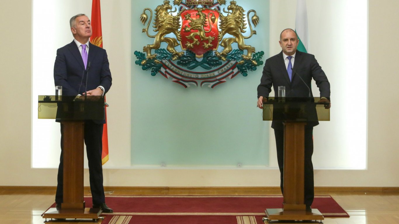 След среща "на четири очи": България и Черна гора категорично осъждат руската агресия в Украйна