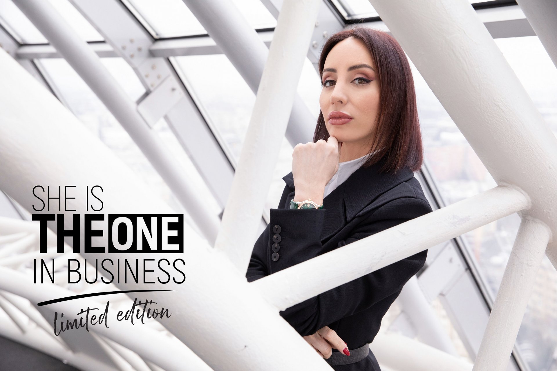 Николета Кръстева за She`s The ONE in Business Limited Edition