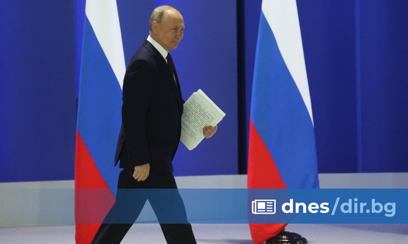 От съобщението става ясно още, че руският държавен глава поддържа