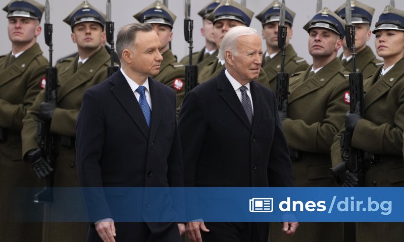 Американският президент Джо Байдън започна със среща с полския си