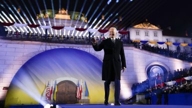 Президентът на САЩ Джо Байдън произнесе реч във Варшава по
