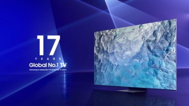 За 17 поредна година Samsung оглави световния пазар на телевизори