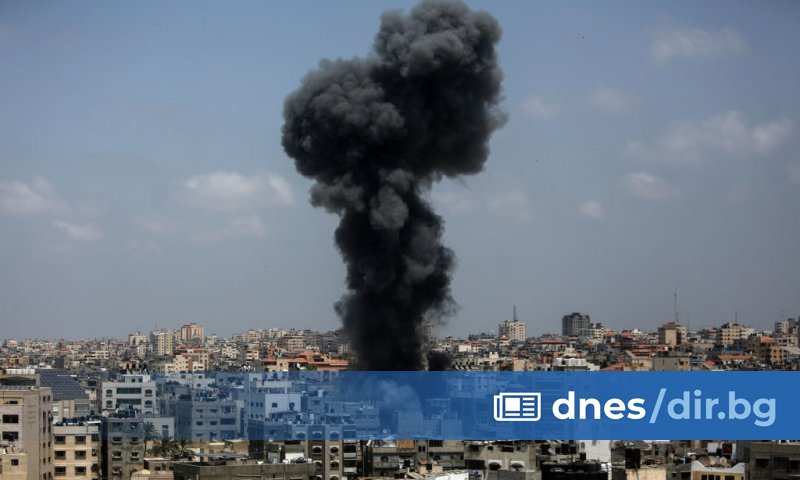 Израел и Ивицата Газа си размениха въздушни удари рано тази