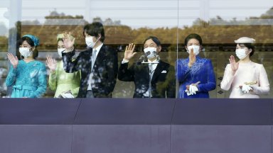 Японският император Нарухито направи днес първото си публично обръщение по