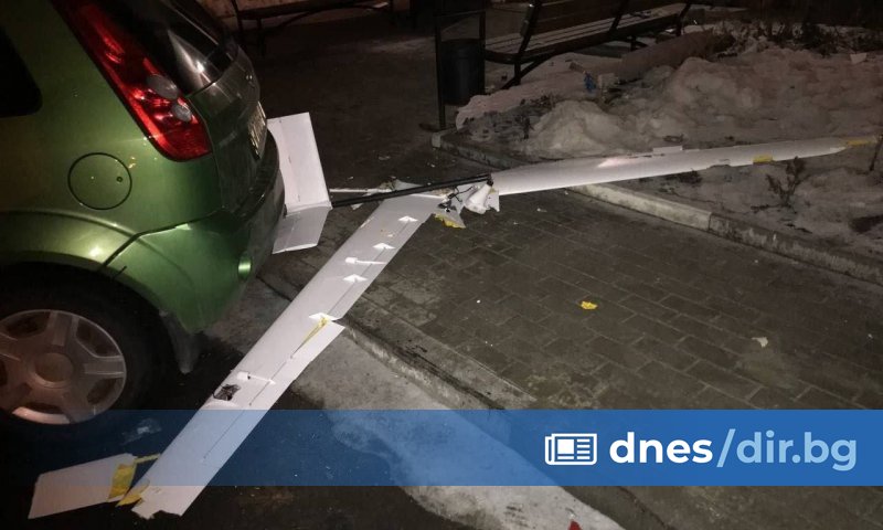 В руския Белгород са открити останките на три дрона, съобщи
