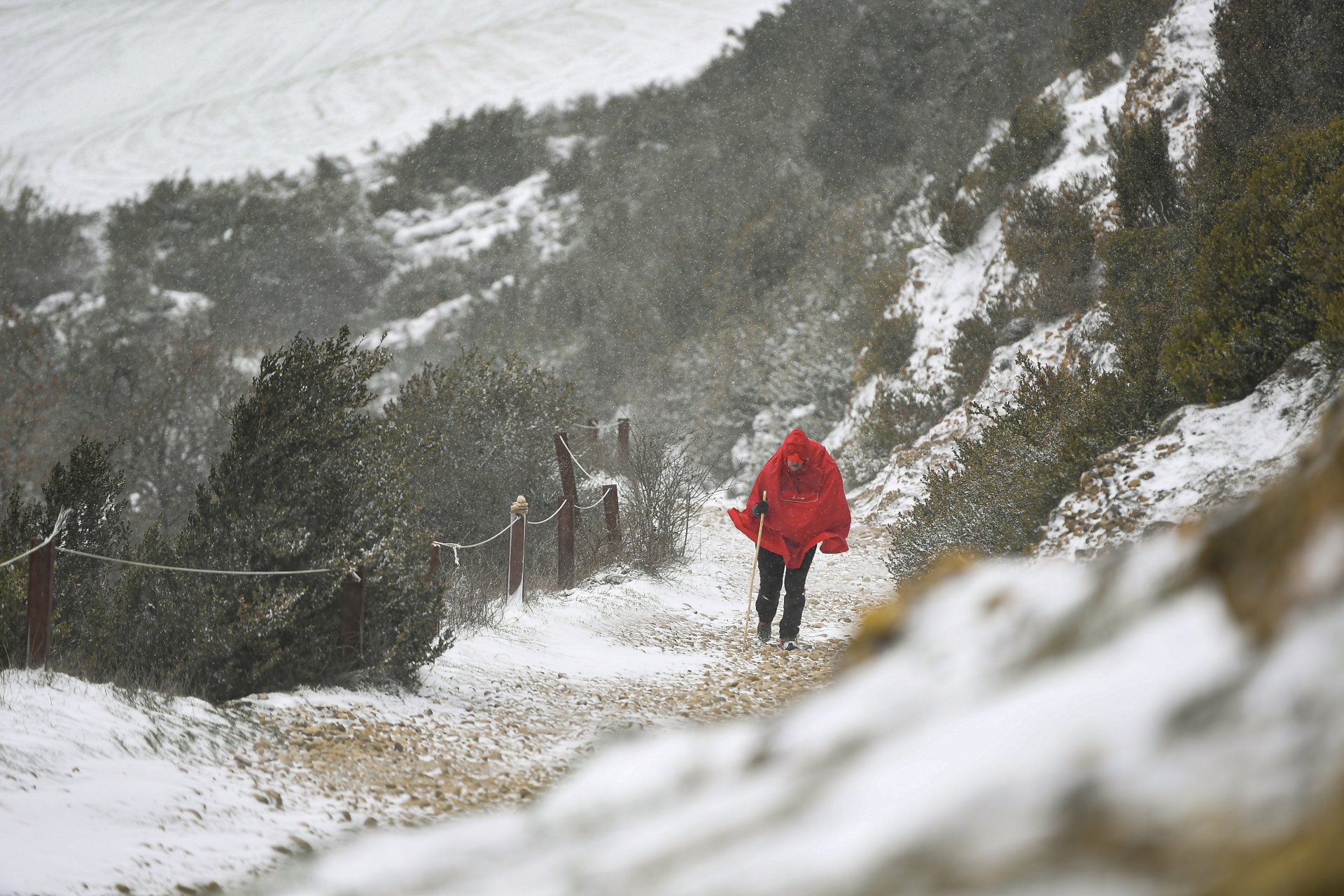 Бурята Жулиета удря Испания с обилни снеговалежи и рязко застудяване