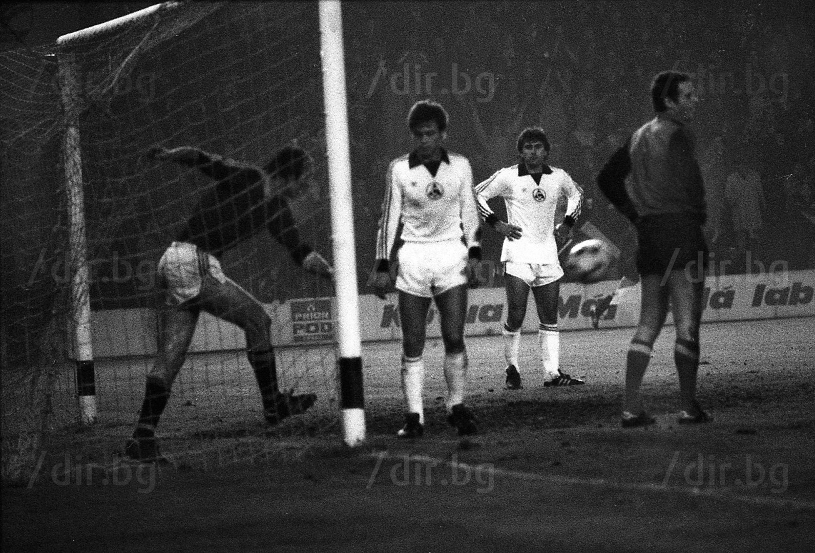22 октомври 1980 г., Спарта (Прага) - Славия 2:0, първи осминафинал за КНК на стадион "Летна" в Чехословакия.