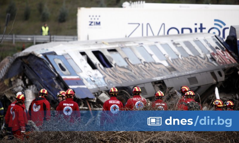 Началникът на жп гарата в гръцкия град Лариса, който е