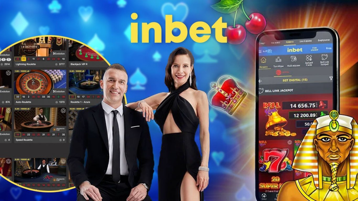 Inbet Casino Interface