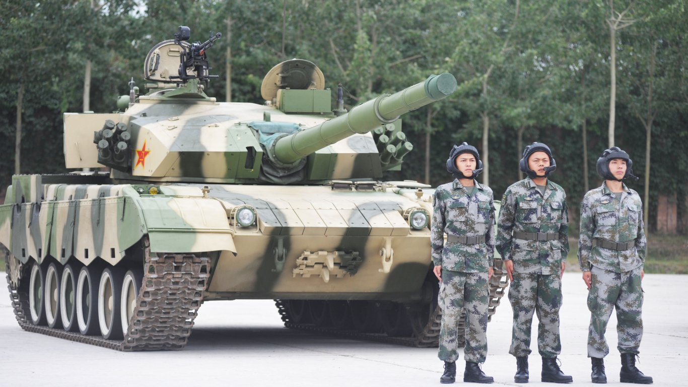 Новият танк Type-99