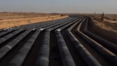 Египет изгражда 117-километрова изкуствена река в пустинята (видео)