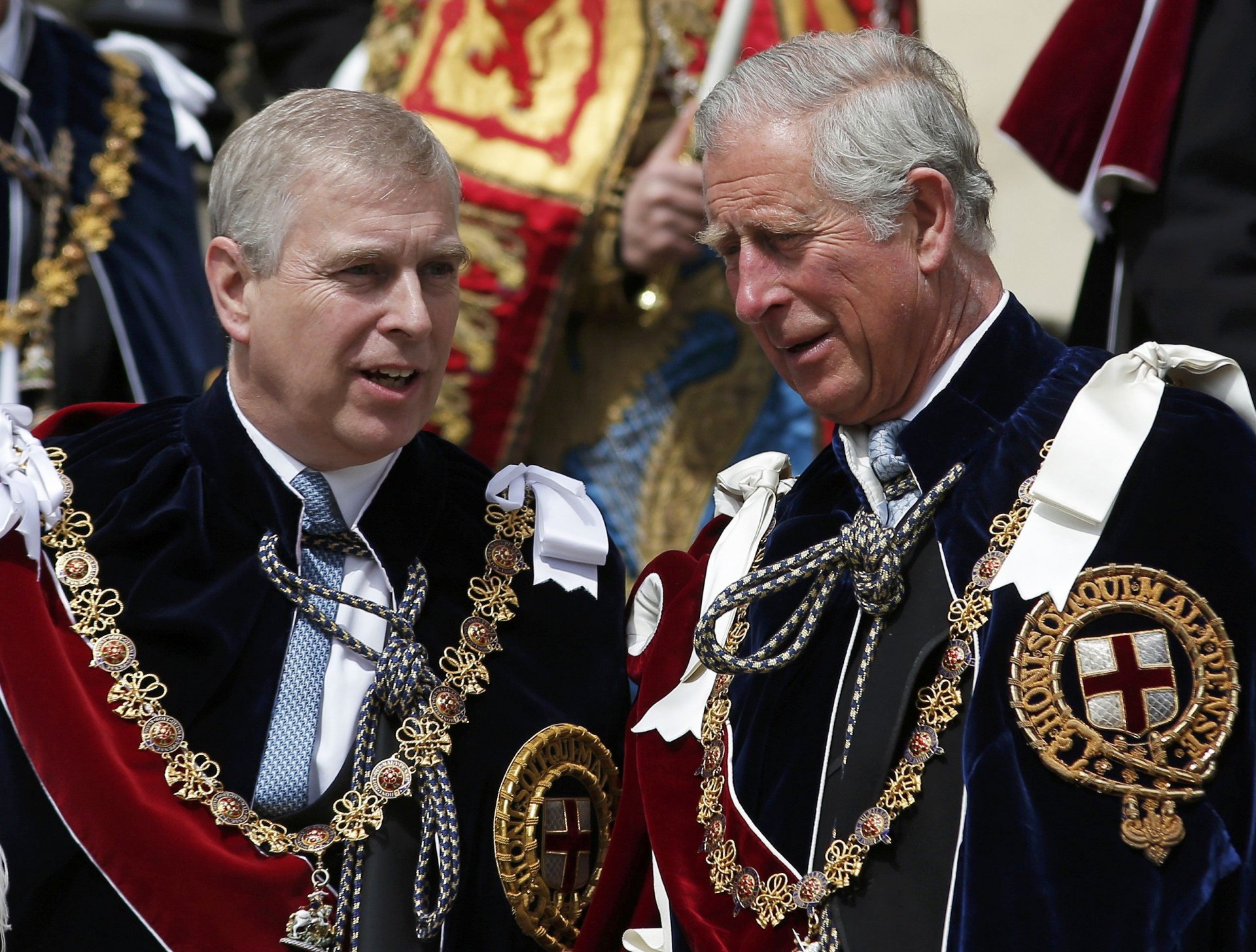 Принц Андрю и крал Чарлз, снимка: Getty Images
