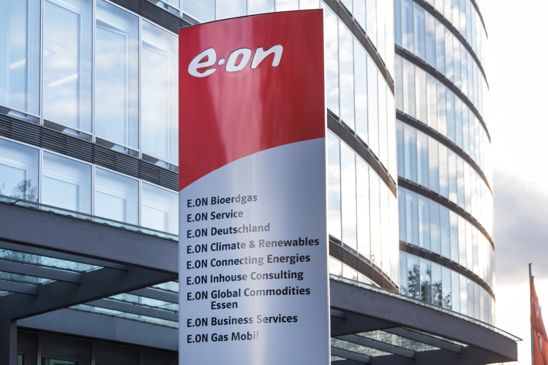 Централата на E.ON се намира в Есен