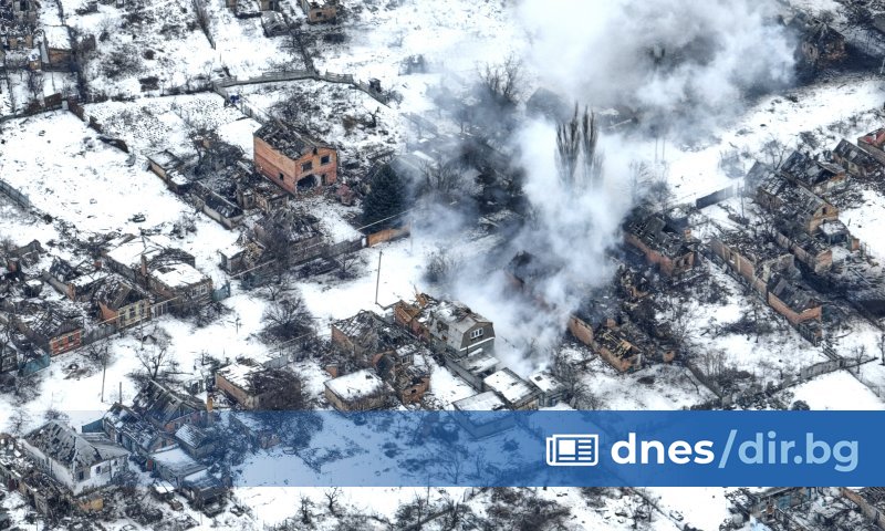 През февруари Русия е успяла да разшири превзетите територии в