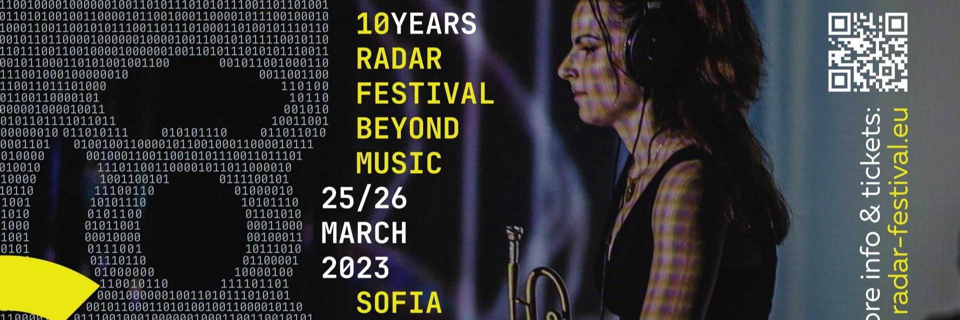 RADAR festival beyond music 2023 празнува 10 години със специално издание в София през март
