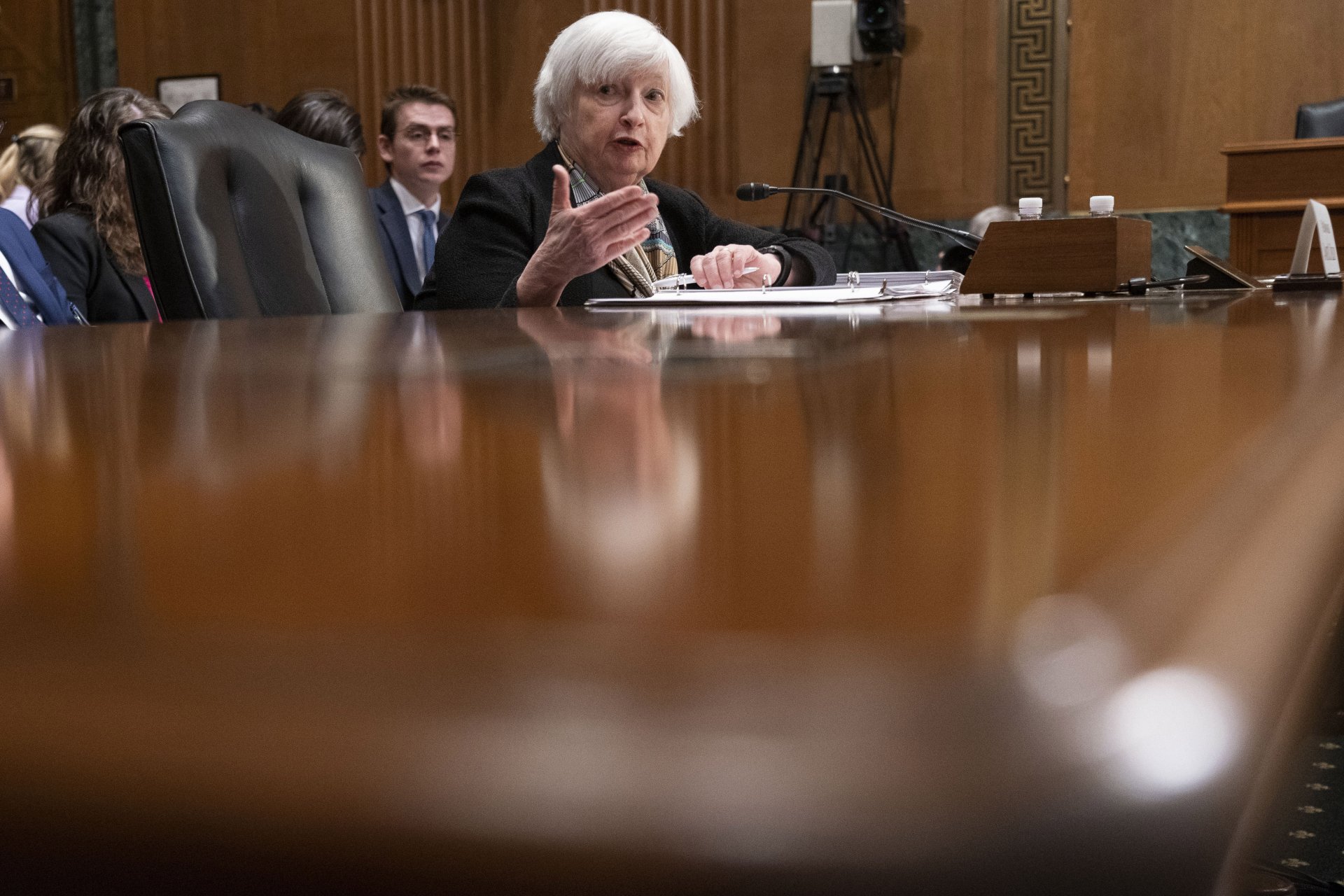 Джанет Йелън говори пред сенаторите за мерките срещу банковата криза