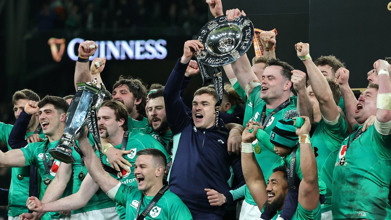 Зелена лудост в ръгбито, Ирландия спечели Шестте нации