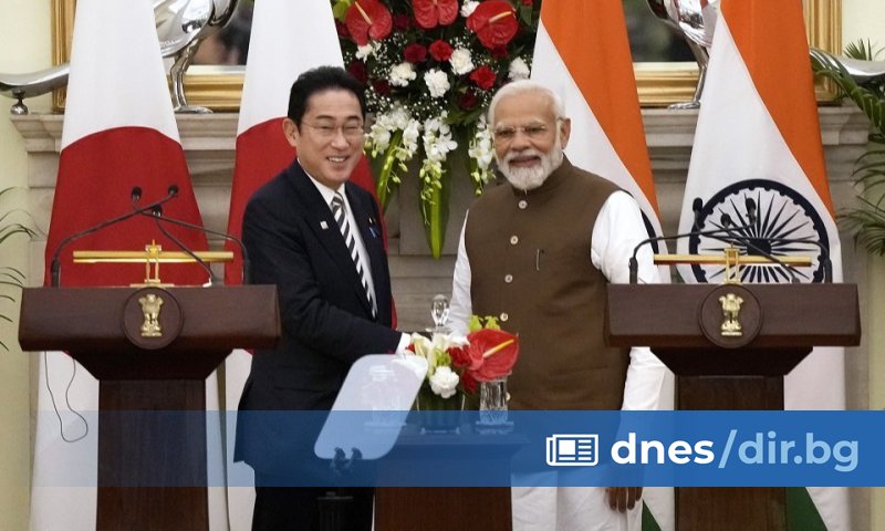 Японският премиер Фумио Кишида заяви днес, че е поканил индийския