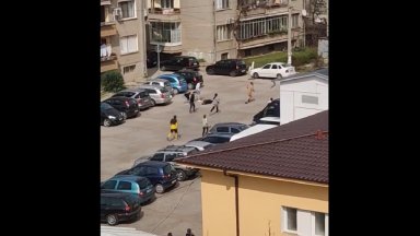 Масов бой с лопати, брадви и сопи в Казанлък, шестима са пострадали (видео 18+)