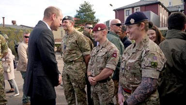 Принц Уилям с изненадваща визита на полско-украинската граница