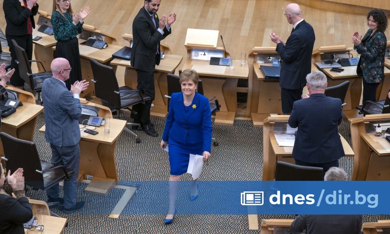 В четвъртък първата министърка на Шотландия Никола Стърджън се обърна