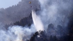 Горски пожари опустошават Астурия, властите обвиняват "терористи" за палежи