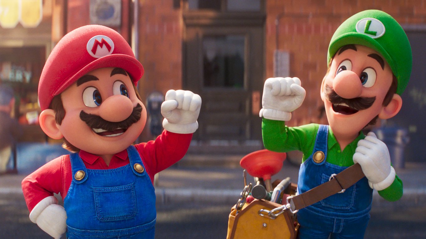 "Супер Марио Bros: Филмът" оглави за трети пореден уикенд бокс-офис класацията