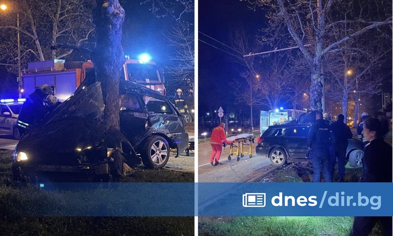 Инцидентът е станал снощи след 22.30 часа на русенския булевард