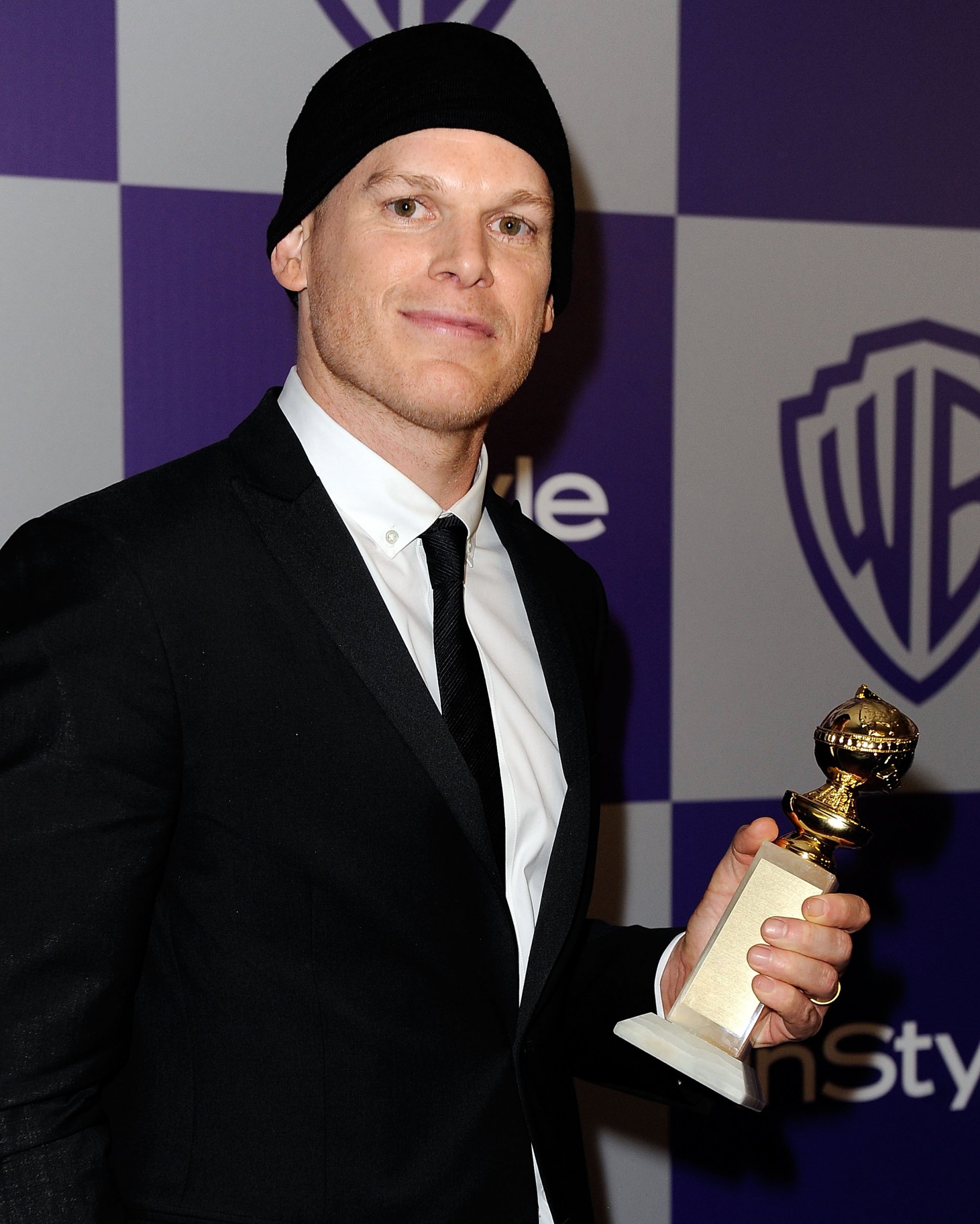 Майкъл с наградата "Златен глобус" за най-добра мъжка роля в сериал