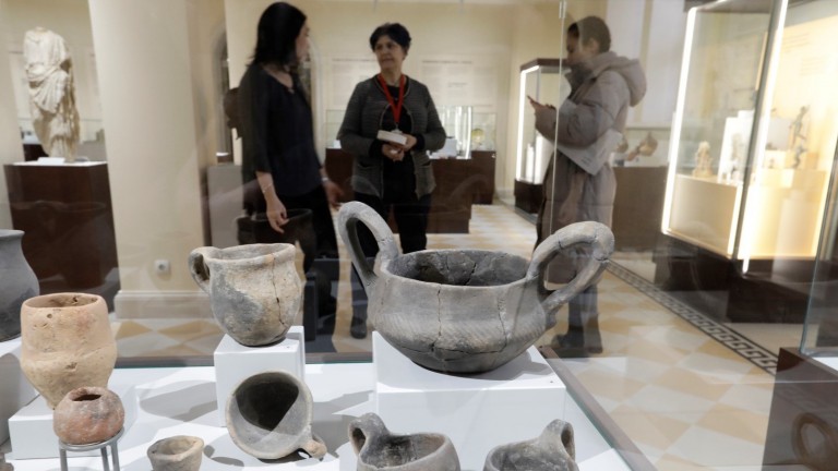 Обновената зала "Наследството на древността" на Музея за история на София отвори врати 