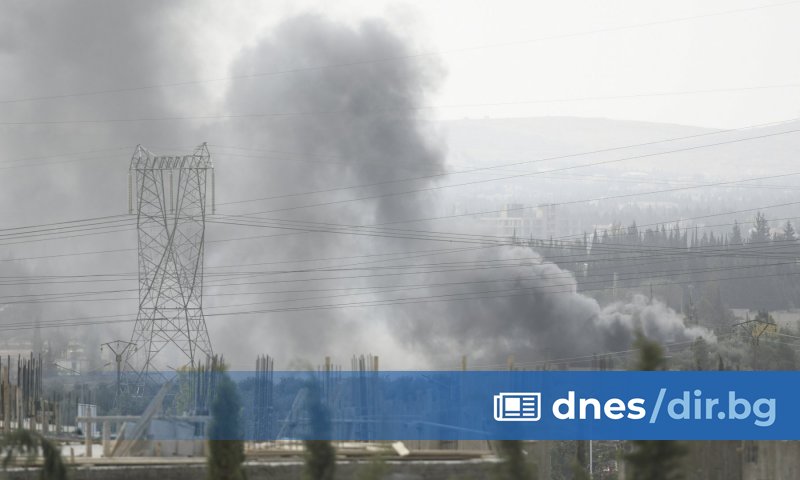 Експлозии са били чути и в околностите на столицата на