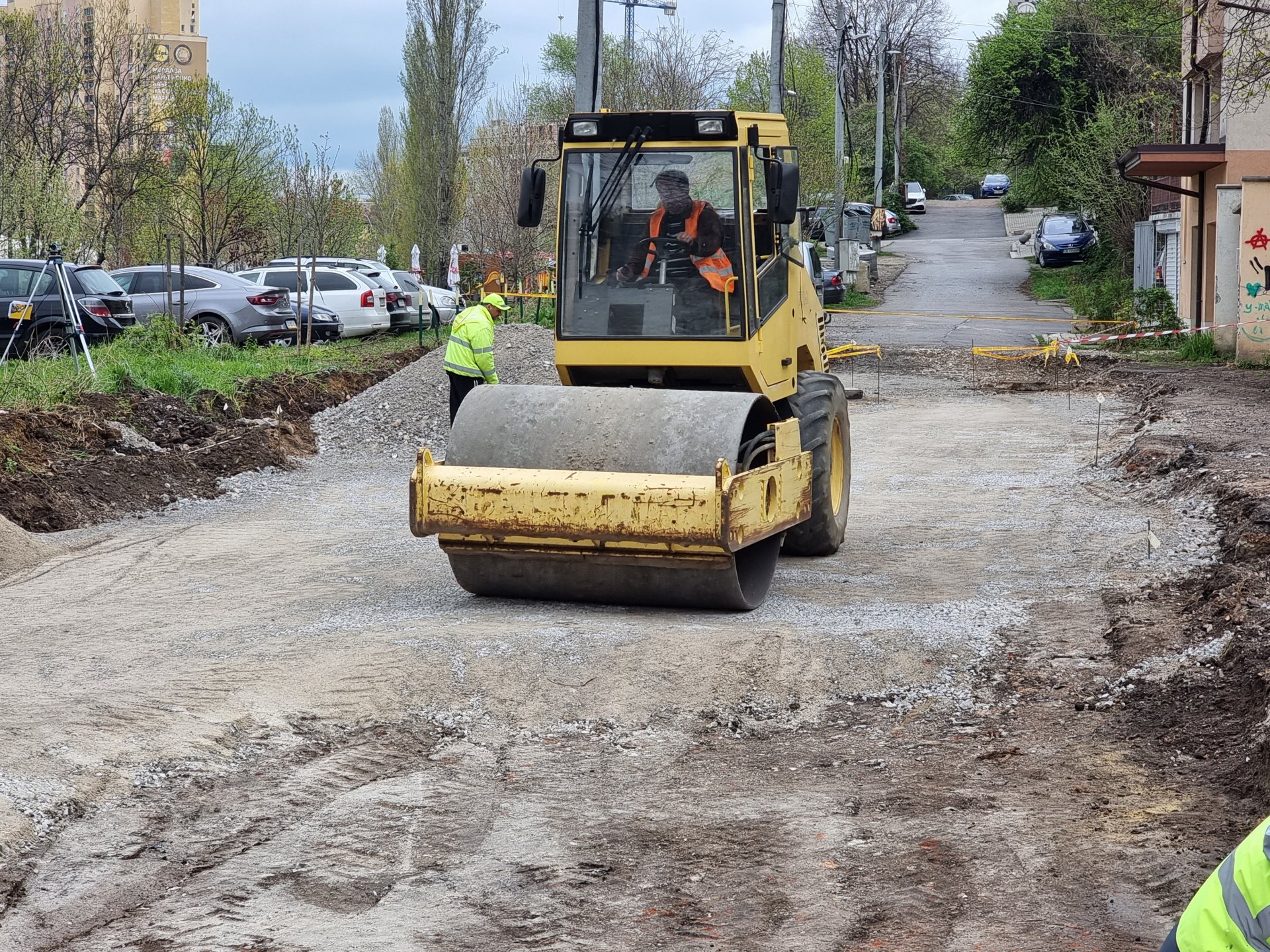 В столицата се извършва ремонт на ул. „Добруджански край" (зад МВР болницата).