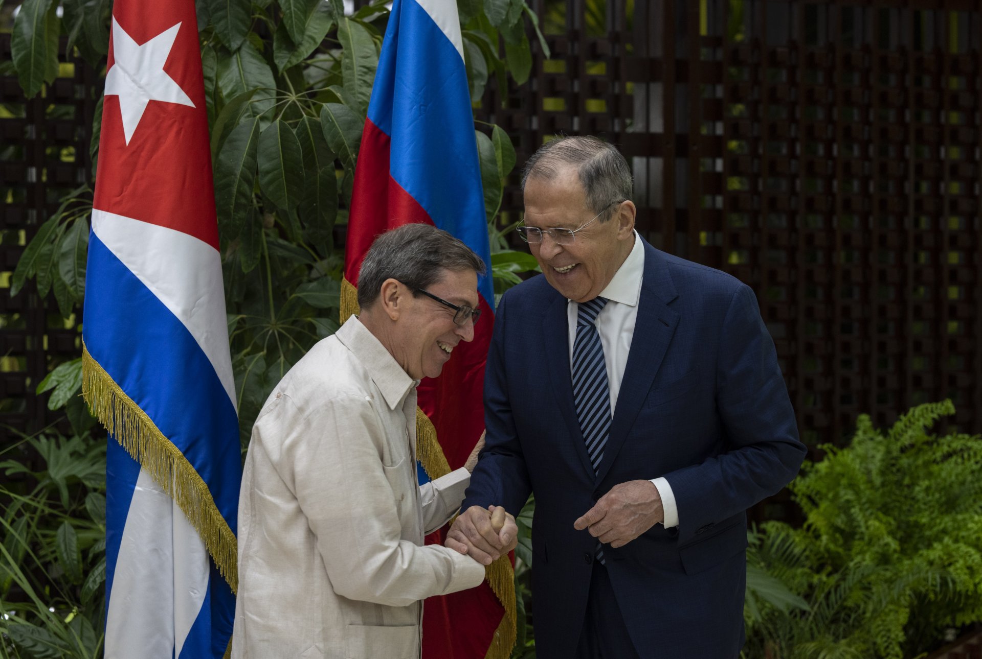 Сергей Лавров на среща с кубинския външен министър Бруно Родригес