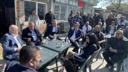 Посрещнаха Гешев с баклава и шербет в сърцето на "Столипиново"