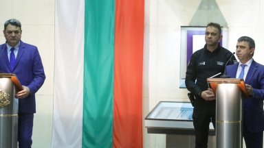 Снимка БТА Главният секретар на МВР добави че борбата с